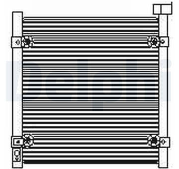 Kondenzátor, klimatizace DELPHI TSP0225422