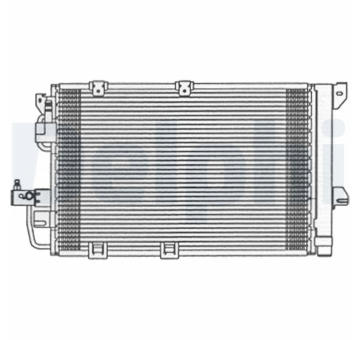 Kondenzátor, klimatizace DELPHI TSP0225478