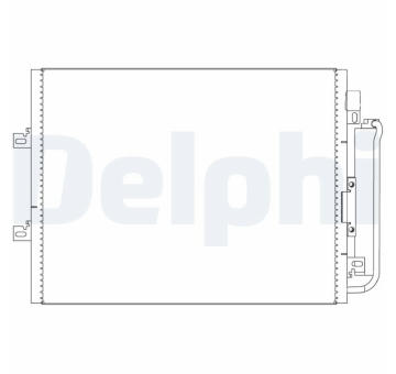 Kondenzátor, klimatizace DELPHI TSP0225592