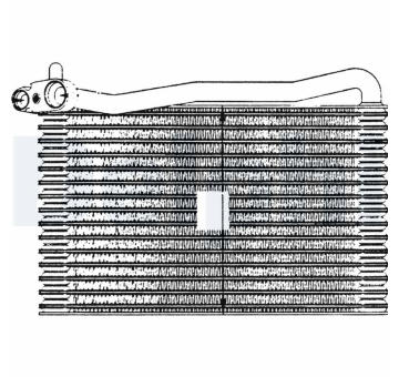 Výparník, klimatizace DELPHI TSP0525007
