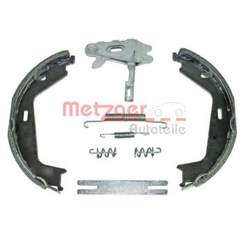 Sada brzdových čelistí, parkovací brzda METZGER 0152025