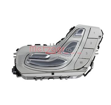 Spínač, nastavení sedadla METZGER 09161014