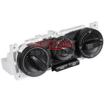 Ovládací prvek, topení/ventilace METZGER AUTOTEILE 09161138