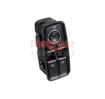 Spínač, zvedací zařízení oken METZGER AUTOTEILE 09161183
