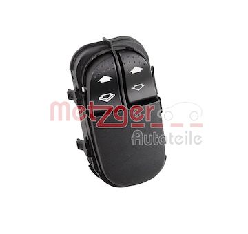 Spínač, zvedací zařízení oken METZGER AUTOTEILE 0916959