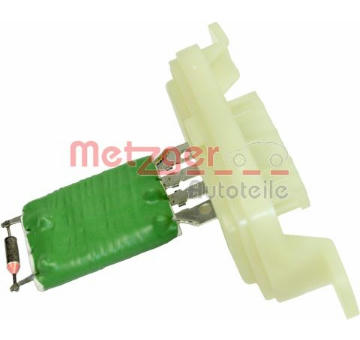 Odpor, vnitřní tlakový ventilátor METZGER AUTOTEILE 0917256