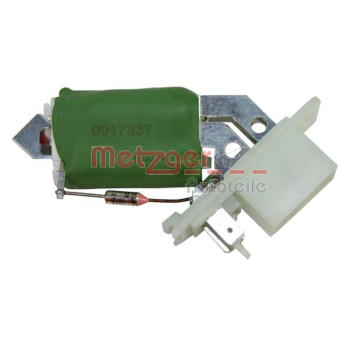 Odpor, vnitřní tlakový ventilátor METZGER AUTOTEILE 0917337