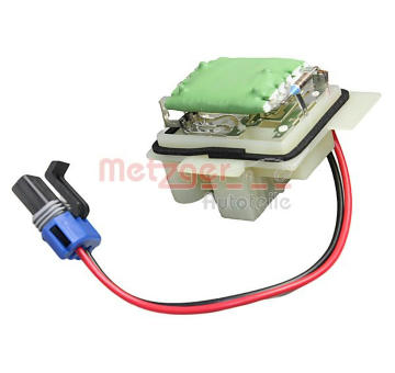 Odpor, vnitřní tlakový ventilátor METZGER AUTOTEILE 0917364