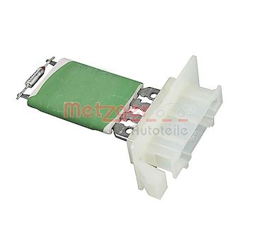Odpor, vnitřní tlakový ventilátor METZGER AUTOTEILE 0917400