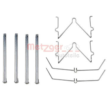 Sada příslušenství, obložení kotoučové brzdy METZGER 109-1129