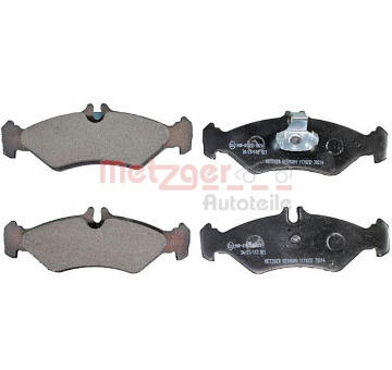 Sada brzdových destiček, kotoučová brzda METZGER 1170237