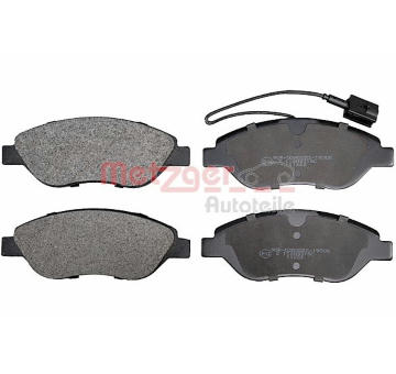 Sada brzdových destiček, kotoučová brzda METZGER 1170505