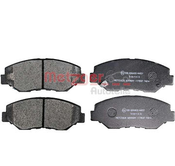 Sada brzdových destiček, kotoučová brzda METZGER 1170507