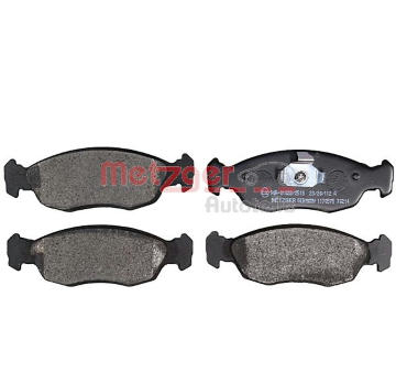 Sada brzdových destiček, kotoučová brzda METZGER 1170578