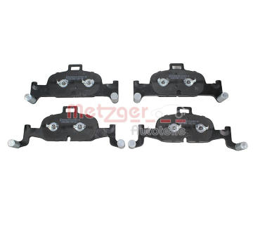 Sada brzdových destiček, kotoučová brzda METZGER AUTOTEILE 1170973