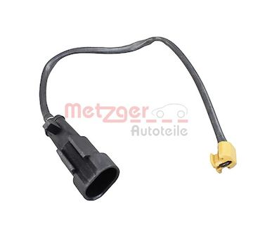 Vystrazny kontakt, opotrebeni oblozeni METZGER AUTOTEILE 1190233