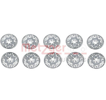 Klip, ozdobna / ochranna lista METZGER AUTOTEILE 2280004