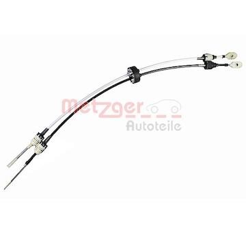 Tazne lanko, rucni prevodovka METZGER AUTOTEILE 3150287
