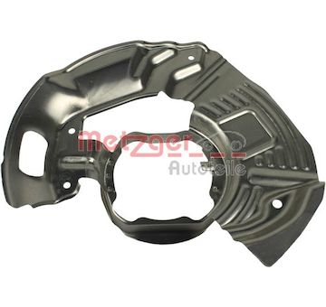 Ochranný plech proti rozstřikování, brzdový kotouč METZGER 6115027
