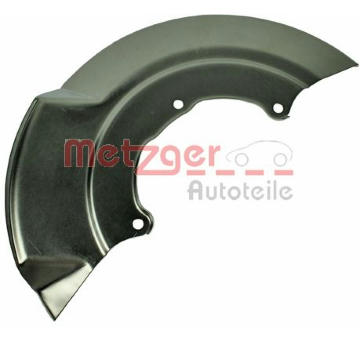 Ochranný plech proti rozstřikování, brzdový kotouč METZGER 6115058