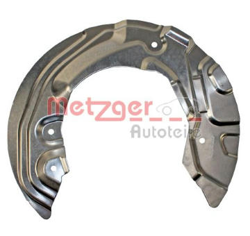 Ochranný plech proti rozstřikování, brzdový kotouč METZGER 6115064