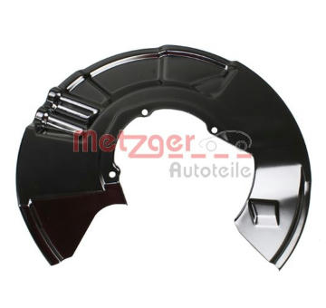 Ochranný plech proti rozstřikování, brzdový kotouč METZGER 6115175