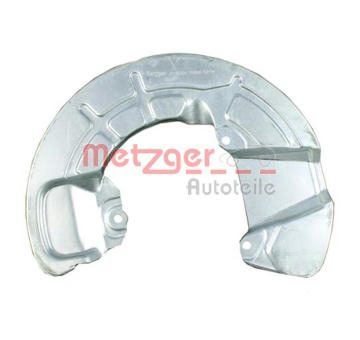 Ochranný plech proti rozstřikování, brzdový kotouč METZGER 6115224
