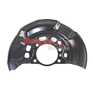 Ochranný plech proti rozstřikování, brzdový kotouč METZGER 6115311