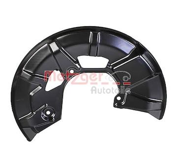 Ochranný plech proti rozstřikování, brzdový kotouč METZGER 6115429