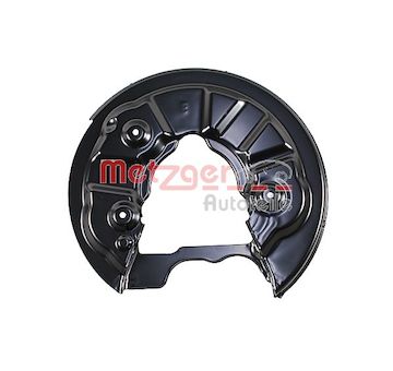 Ochranný plech proti rozstřikování, brzdový kotouč METZGER 6115467