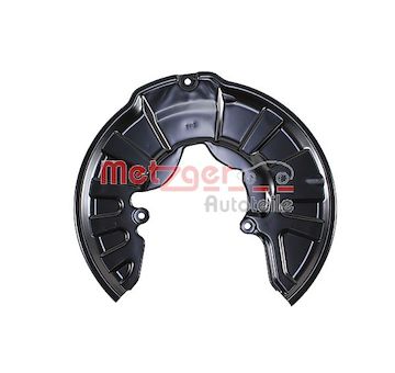 Ochranný plech proti rozstřikování, brzdový kotouč METZGER 6115492
