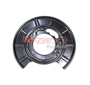 Ochranný plech proti rozstřikování, brzdový kotouč METZGER 6115496
