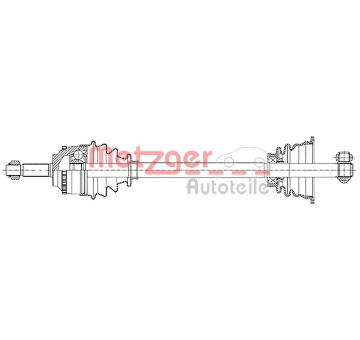 Hnací hřídel METZGER 7210025