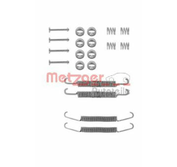 Sada příslušenství, brzdové čelisti METZGER 105-0548
