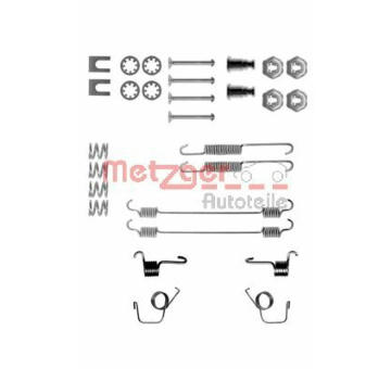 Sada příslušenství, brzdové čelisti METZGER 105-0617