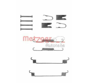 Sada příslušenství, brzdové čelisti METZGER 105-0789