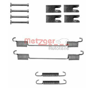 Sada příslušenství, brzdové čelisti METZGER 105-0836