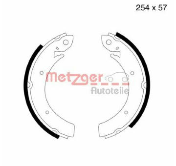 Sada brzdových čelistí METZGER MG 809
