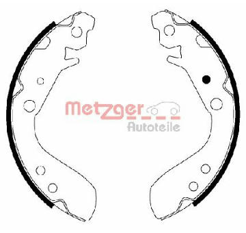 Sada brzdových čelistí METZGER MG 830