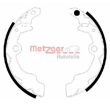 Sada brzdových čelistí METZGER MG 943