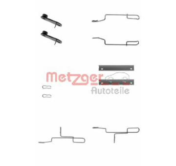 Sada prislusenstvi, oblozeni kotoucove brzdy METZGER 109-1188