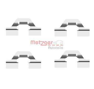 Sada prislusenstvi, oblozeni kotoucove brzdy METZGER 109-1684