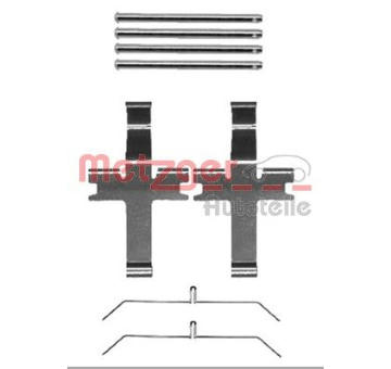 Sada prislusenstvi, oblozeni kotoucove brzdy METZGER 109-1752