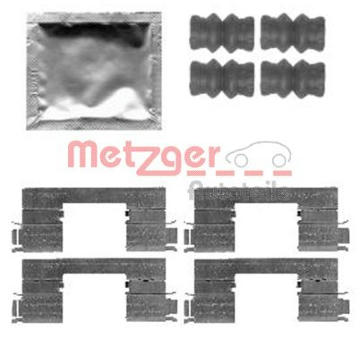 Sada prislusenstvi, oblozeni kotoucove brzdy METZGER 109-1798