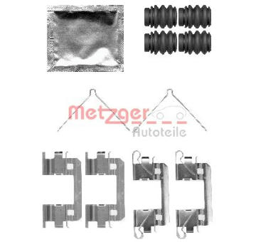 Sada prislusenstvi, oblozeni kotoucove brzdy METZGER 109-1811