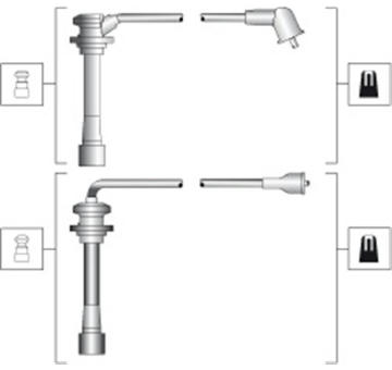 Sada kabelů pro zapalování MAGNETI MARELLI 941318111278