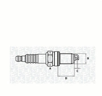 Zapalovací svíčka MAGNETI MARELLI 062000769304
