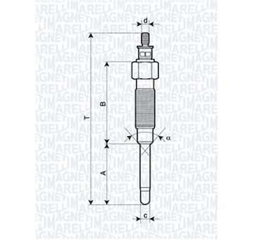 Zhavici svicka MAGNETI MARELLI 062900065304