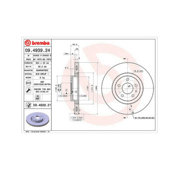 Brzdový kotouč MAGNETI MARELLI 360406000300