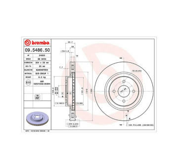 Brzdový kotouč MAGNETI MARELLI 360406005300